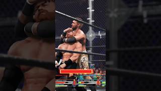 WWE 2K22 Shorts 498 Christian Cage Puts Buddy Mathews into Sleeper Hold christiancage wwe aew [upl. by Omixam]