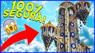 LA TORRE MAS SEGURA DE MINECRAFT 😱💎 100 SEGURA [upl. by Perrine384]