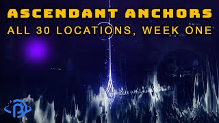 Destiny 2  Ascendant Ballast Triumph Guide  All 30 Ascendant Anchor Locations Week One [upl. by Yevi26]