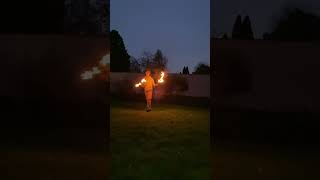 Jonglerie 5 torches feu juggling fire circus [upl. by Abisha]