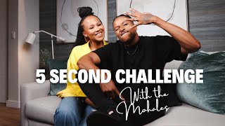 5 SECOND CHALLENGE  Mogale amp Kabelo Mohale [upl. by Lora799]