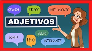 O que são os Adjetivos  Adjetivos  Gramática [upl. by Aitropal842]