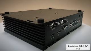 Partaker I3 Mini Computer Fanless Mini PC Windows 10 Core i3 5005U i5 4200U i7 4500U i3 7100U [upl. by Guinna]