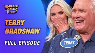 Terry Bradshaw vs Adam Rippon Full Episode  Celebrity Family Feud [upl. by Norvun]