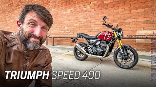 2024 Triumph Speed 400 Review  Daily Rider [upl. by Barbra543]