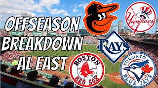 2023 MLB Offseason Breakdown AL East [upl. by Reede]