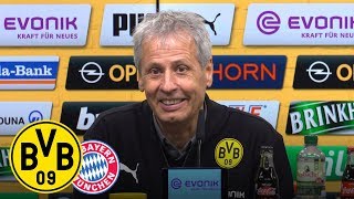 Was für ein Spiel WAS FÜR EIN SIEG  PK mit Lucien Favre  BVB  FC Bayern 32 [upl. by Appilihp]