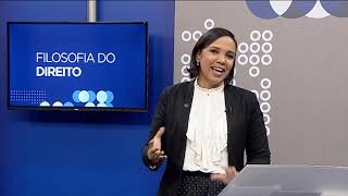 ðŸ‘© Saber Direito Aula  Filosofia do Direito  Aula 3 [upl. by Areit]