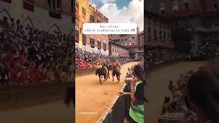 quotPalio of Sienaquot Italy [upl. by Ahsina]