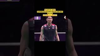 🇲🇾LEE ZII JIA SUPERB BACKHAND SMASH AND NET KILLER🔥😱🤣‼️WHAT A SHOT🔥‼️leeziijia bac2024 [upl. by Davie673]