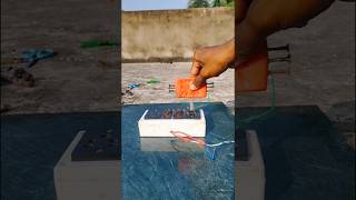 Electric 😱😱😱experiment with soapshortvideo [upl. by Nomled]