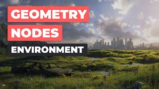 Environments with Geometry Nodes in Blender Breakdown [upl. by Assiluj]