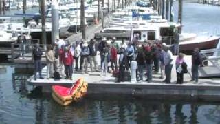 Trawler Fest Trawler Tips  Life Raft Demonstration [upl. by Aivul]