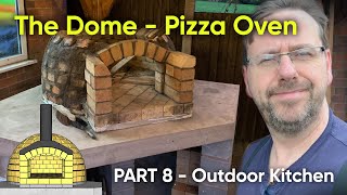 Part 8 The dome  Pizza Oven Build  Wood fired brick pizza oven build pizzaoven [upl. by Anavrin60]