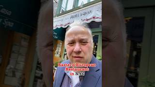 Visiting Mari Vanna Eastern European Restaurant in NYC crazyrussiandad russianfood ukrainianfood [upl. by Sedlik]