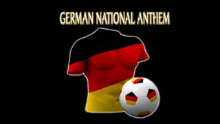 German National Anthem Germany World Cup 2010 South Africa Soccer Football Deutschland [upl. by Duky]