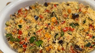 COUS COUS DI VERDURE di Betty e Marco  Ricetta facile e veloce  ENG SUB [upl. by Anail]