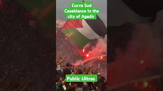 Curva Sud Magana Ultras Eagles Ultras Green Boys rajacasablanca rca raja shorts live agadir [upl. by Florri]