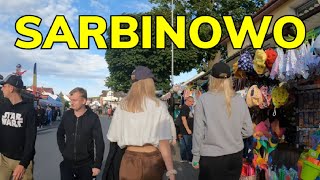 Sarbinowo nad Morzem Bałtyckim Spacer wzdłuż miasteczka i wyjście na PLAŻĘ [upl. by Stavro]