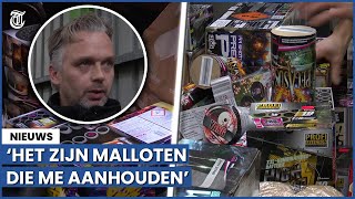 Nederlander gepakt met 95 kilo  vuurwerk Kinderachtig [upl. by Sheelagh258]