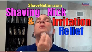 OUCH How To Treat Shaving Irritation Nicks amp Cuts [upl. by Eiboj]