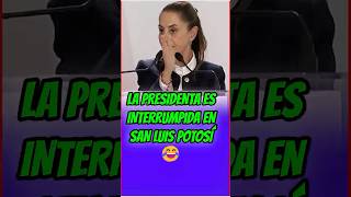 INTERRUMPEN DISCURSO 😂  claudiasheinbaum shorts parati viralvideo mexico usa [upl. by Adora]