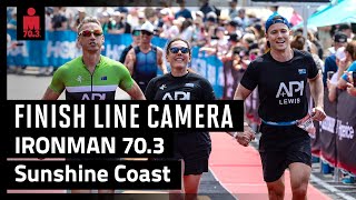 2024 IRONMAN 703 Sunshine Coast  Finish Line Camera [upl. by Coney]