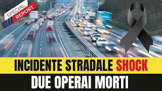 Due operai travolti e uccisi da camion sullA1 tragedia tra Orvieto e Attigliano [upl. by Lleryd8]