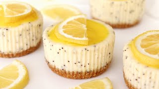 Mini Lemon Cheesecake Recipe  Top Tasty Recipes [upl. by Odrareg]