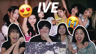 IVE 아이브 All Night Feat Saweetie Official Music Video  Reaction SCREAMING CRYING WHIMPERING😱😭 [upl. by Obbard]