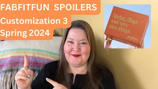 Fabfitfun New Spoilers  Spring 2024  Customization 3 Spoiler [upl. by Lanza975]