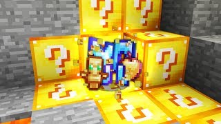 Minecraft UHC but the ores are Lucky Blocks [upl. by Garvey]