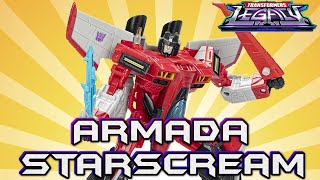 Transformers Legacy ARMADA STARSCREAM  VIDEO REVIEW [upl. by Alikee]