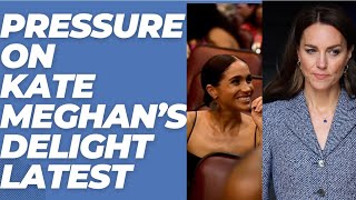 MEGHAN’S DELIGHT  PRESSURE ON KATE  LATEST NEWS royal meghanandharry meghanmarkle [upl. by Miarfe]