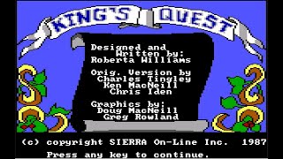 Lets walk through Kings Quest 1 on OS2 [upl. by Kristofor]