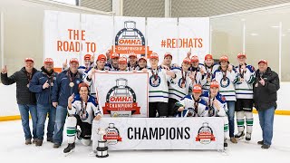 2023 OMHA Championships  U18 Tier 2 Overtime Winner [upl. by Lebiralc642]