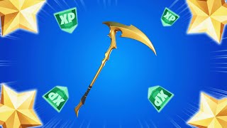 How To Get Golden Scythe Pickaxe NOW FREE In Fortnite FREE Golden Scythe Harvesting Tool [upl. by Ark]