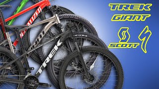 🧐💰💰 Cual es la mejor bici para iniciar en MTB Trek Giant Specialized Scott [upl. by Trotta]