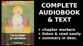 The Alchemy of Happiness ⭐ By Al Ghazzali FULL Audiobook [upl. by Normak707]