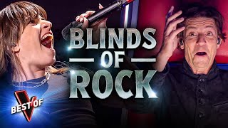 Breathtaking ROCK Blind Auditions on The Voice 🤘 [upl. by Revell]