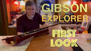 Gibson ExplorerGuitar Unboxing  quotWind of Changequot Jam [upl. by Eenal852]