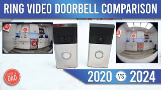 All New 2024 Ring Video Doorbell COMPARISON 2020 vs 2024 is it worth the upgrade [upl. by Eirrod]