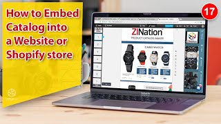 How to embed Catalog into a Website or Shopify Store [upl. by Yarw90]