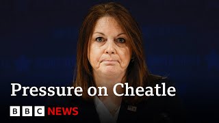 Calls grow for head of US Secret Service to resign  BBC News [upl. by Nodnnarb]