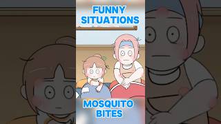 Funny Cartoon insomnia because of mosquitoes funny funnycartoon cute shorts cartoon [upl. by Nalat503]