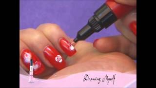 nail art pen [upl. by Einahpts]