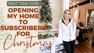 I OPENED MY HOME TO SUBSCRIBERS  Christmas Home Tour  Wrapping up the 2022 Season [upl. by Lerad]