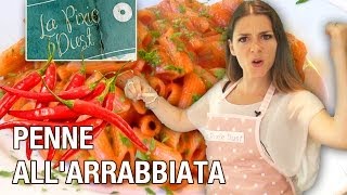 Penne allArrabbiata  The Angry Penne  Italian Pasta Recipes [upl. by Zeuqirdor]