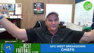 Brian Baldingers AFC West Breakdown Chiefs amp Raiders  The Best Football Show [upl. by Armbruster]