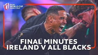 Thrilling 37phase final attack  Ireland v New Zealand  Rugby World Cup 2023 [upl. by Hewet]